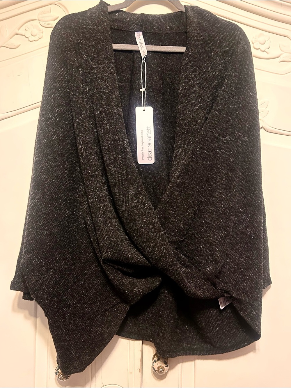 NWT Dear Scarlett Black Hacci Knit Loungewear Set - Picture 3 of 5